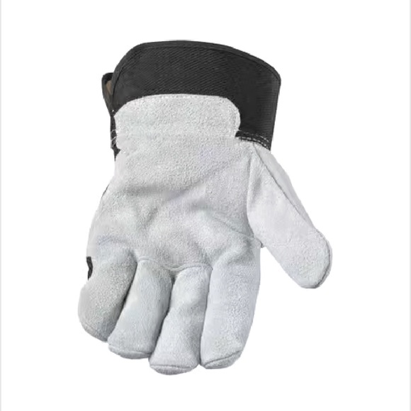 Ace Men's Indoor/Outdoor Work Gloves Black/Gray L 1 pair - Picture 2 of 6